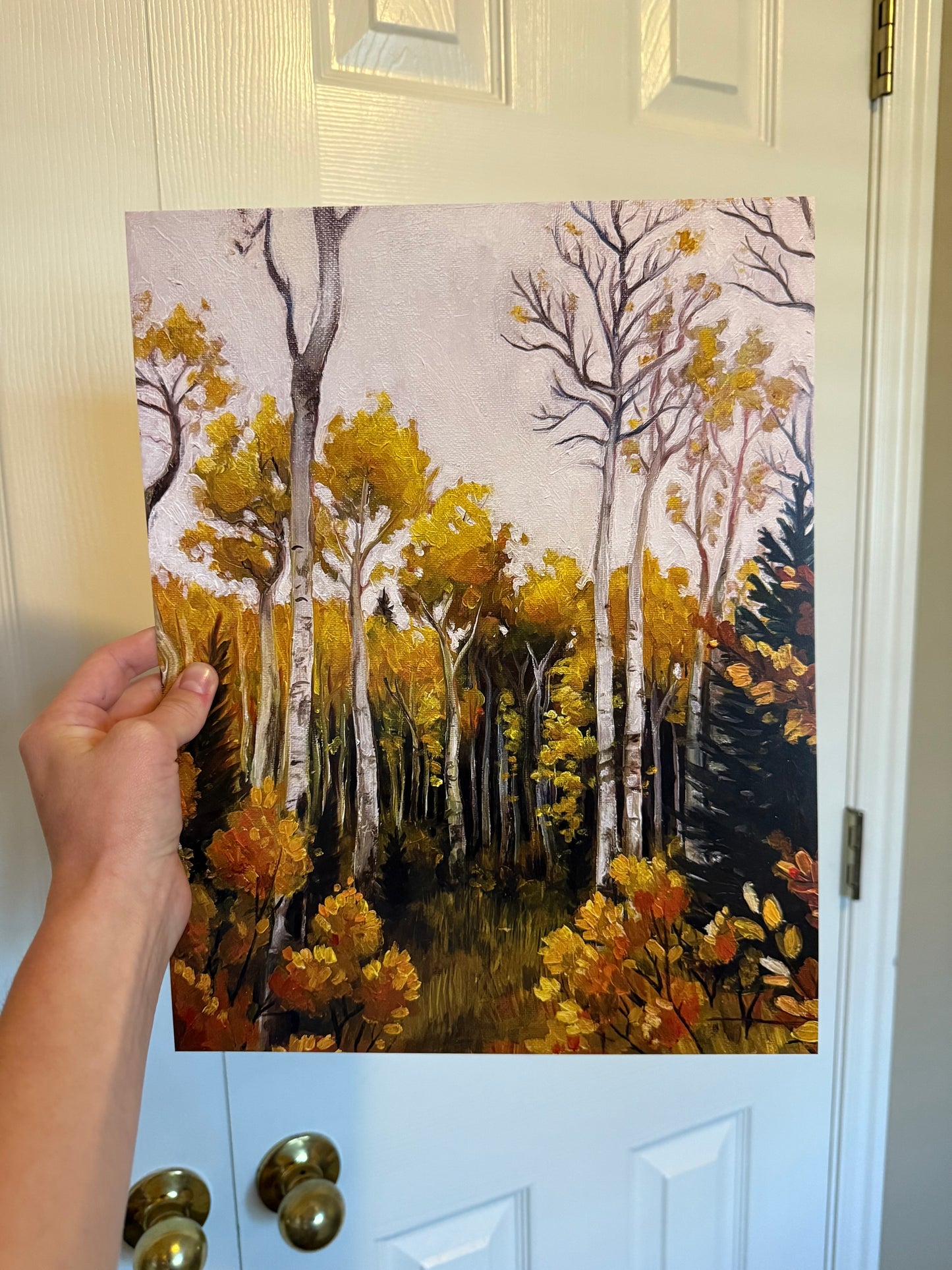 Autumn Aspens [Print]