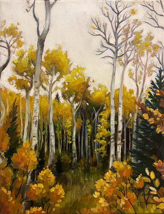 Autumn Aspens [Print]